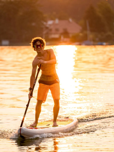 SUPing in the sunset